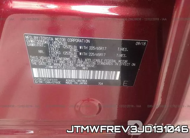 JTMWFREV3JD131046 фото 10