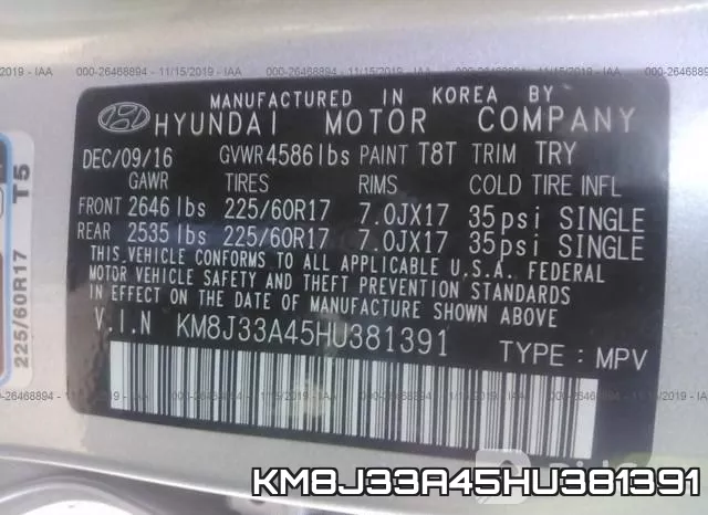 KM8J33A45HU381391 фото 9