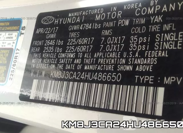 KM8J3CA24HU486650 фото 10