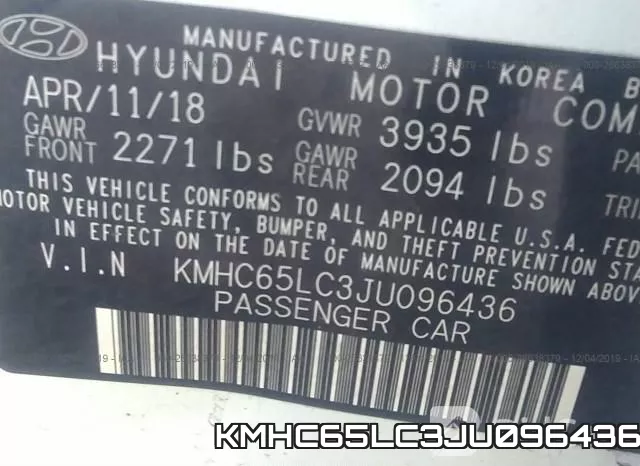 KMHC65LC3JU096436 фото 10