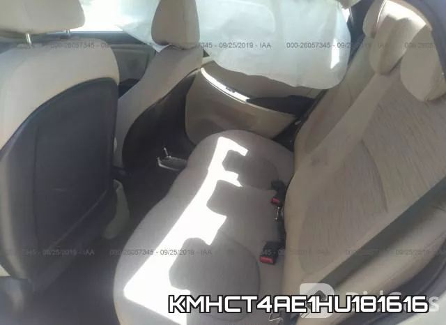 KMHCT4AE1HU181616 фото 8