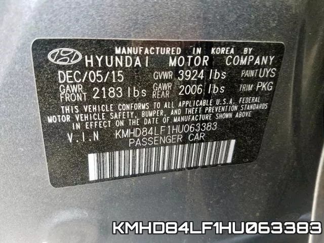 KMHD84LF1HU063383 фото 2