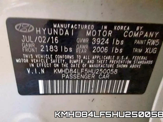 KMHD84LF5HU250058 фото 2