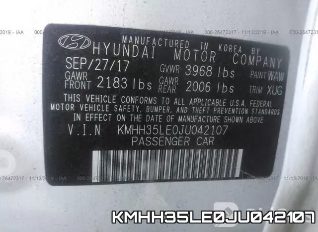 KMHH35LE0JU042107 фото 10