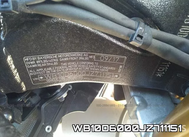 WB10D6000JZ711151 фото 2