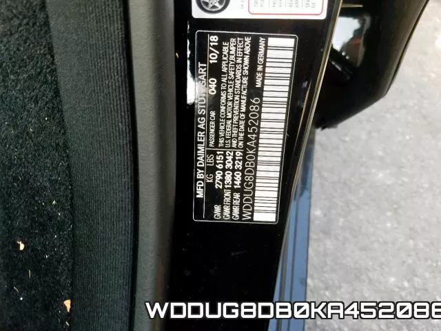 WDDUG8DB0KA452086 фото 2