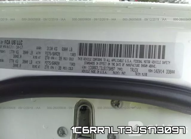 1C6RR7LT3JS173097 фото 10
