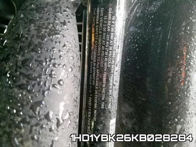 1HD1YBK26KB028284 фото 2