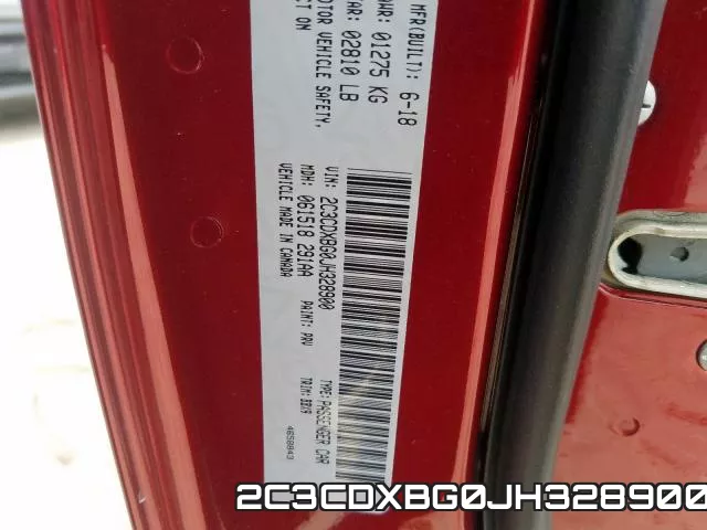 2C3CDXBG0JH328900 фото 2