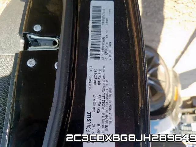 2C3CDXBG8JH289649 фото 2