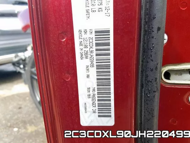 2C3CDXL90JH220499 фото 2