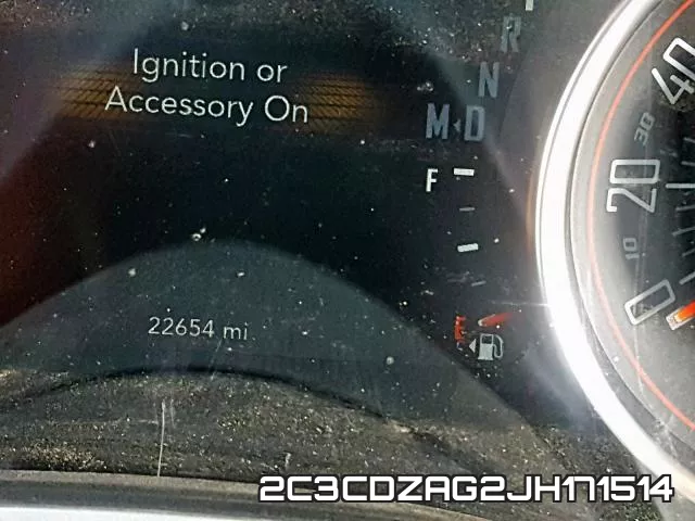 2C3CDZAG2JH171514 фото 8