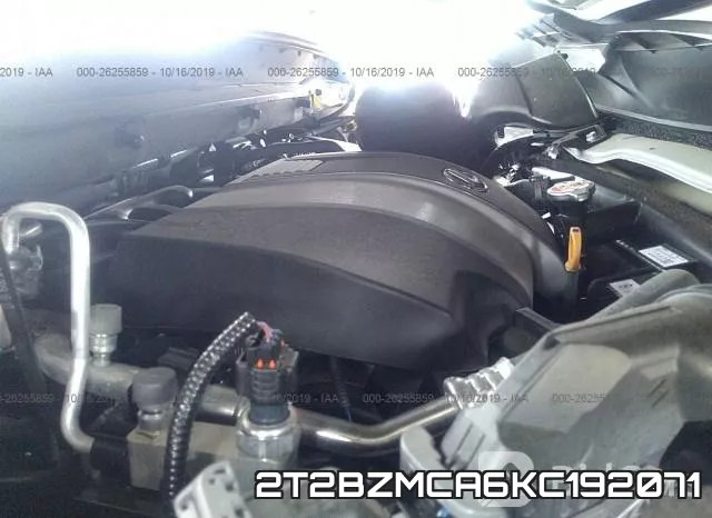 2T2BZMCA6KC192071 фото 2