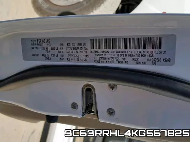 3C63RRHL4KG567825 фото 2