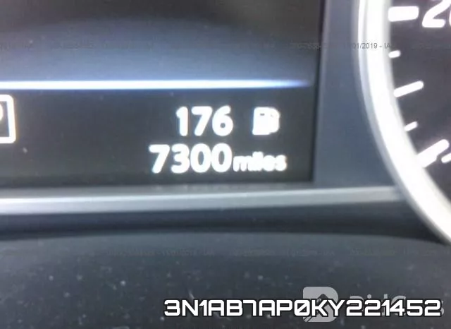 3N1AB7AP0KY221452 фото 5