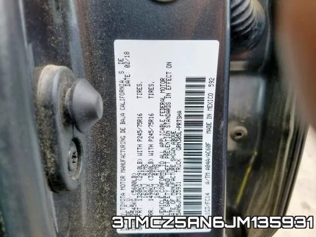 3TMCZ5AN6JM135931 фото 2