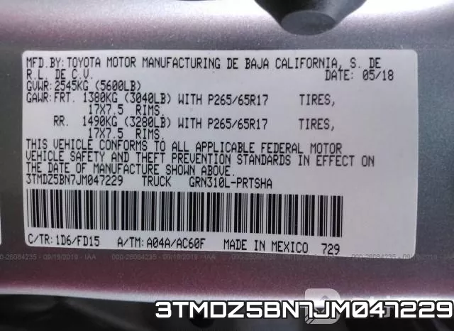 3TMDZ5BN7JM047229 фото 9