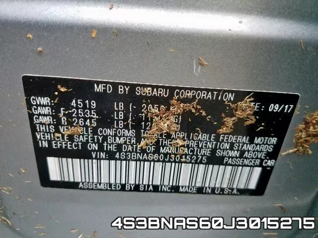 4S3BNAS60J3015275 фото 2