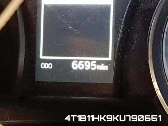 4T1B11HK9KU790651 фото 8