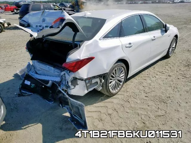 4T1B21FB6KU011531 фото 5