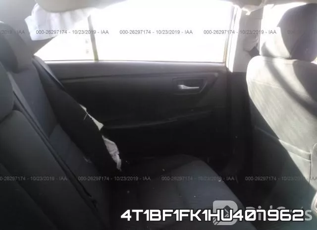4T1BF1FK1HU407962 фото 9