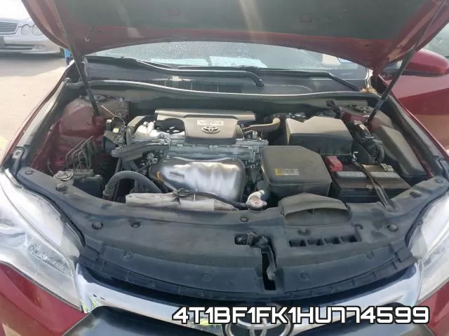 4T1BF1FK1HU774599 фото 8