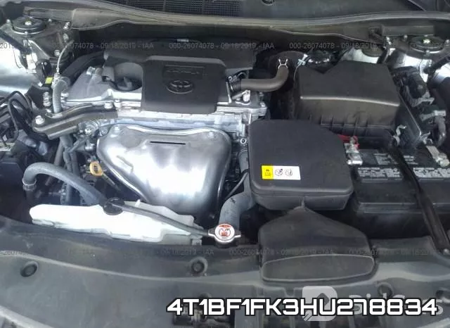 4T1BF1FK3HU278834 фото 2