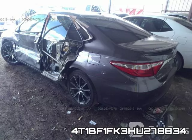 4T1BF1FK3HU278834 фото 4