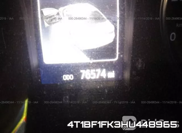 4T1BF1FK3HU448965 фото 8