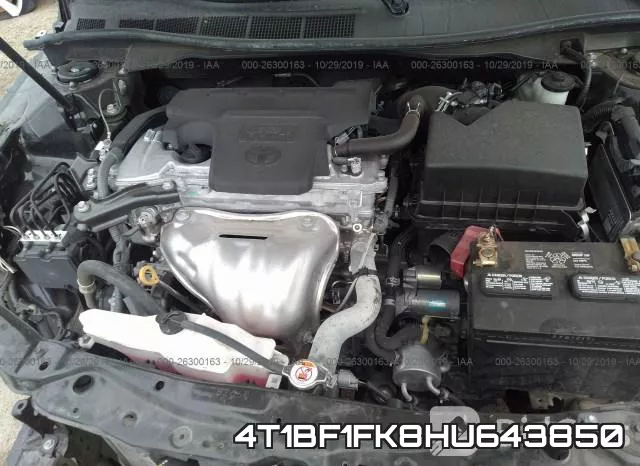 4T1BF1FK8HU643850 фото 2