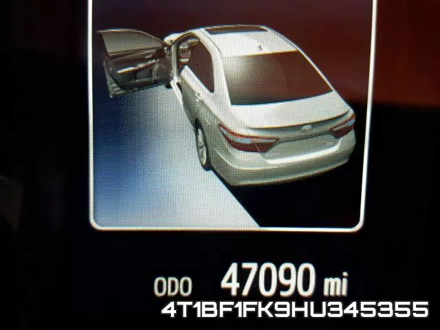 4T1BF1FK9HU345355 фото 9