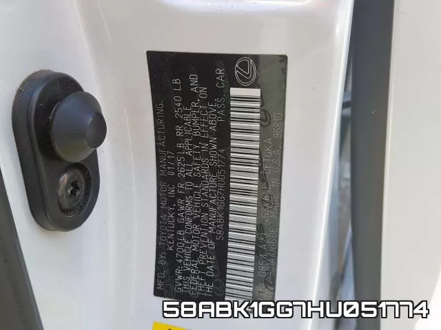 58ABK1GG7HU051774 фото 2