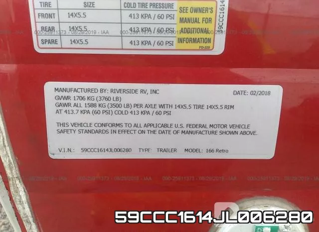 59CCC1614JL006280 фото 10