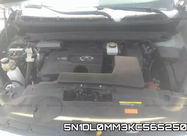 5N1DL0MM3KC565250 фото 2
