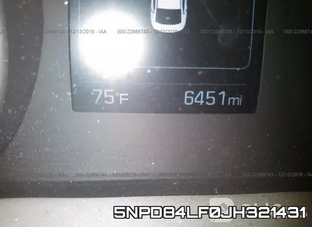 5NPD84LF0JH321431 фото 8