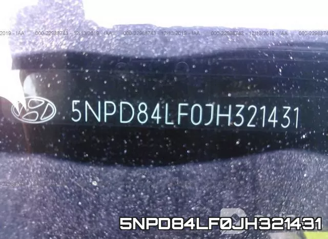 5NPD84LF0JH321431 фото 10