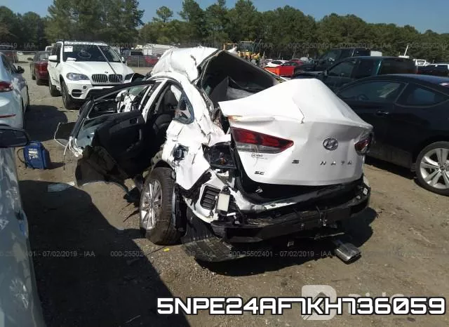5NPE24AF7KH736059 фото 3