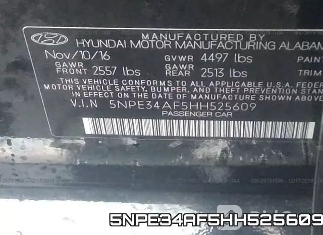 5NPE34AF5HH525609 фото 8