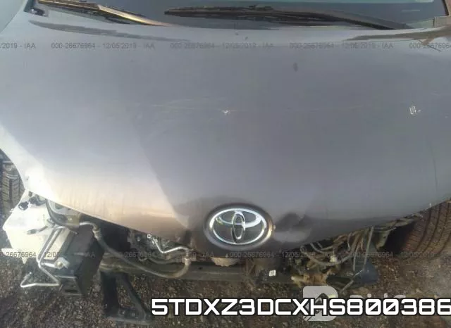 5TDXZ3DCXHS800386 фото 2