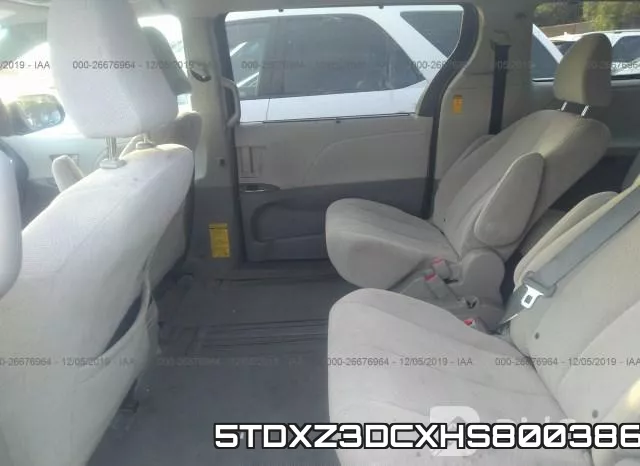 5TDXZ3DCXHS800386 фото 8