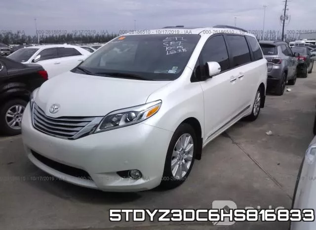 5TDYZ3DC6HS816833 фото 3