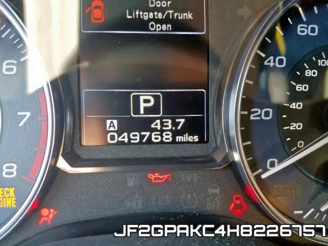 JF2GPAKC4H8226757 фото 9