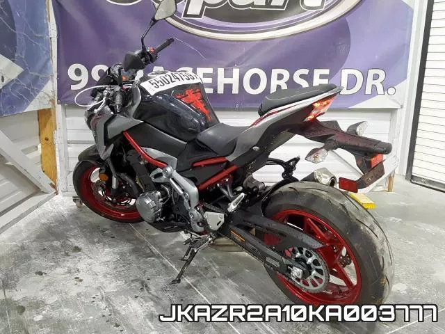 JKAZR2A10KA003777 фото 4