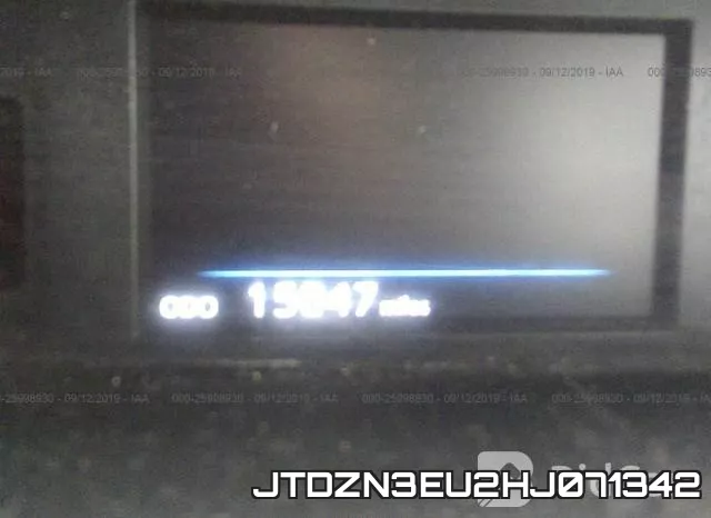 JTDZN3EU2HJ071342 фото 7
