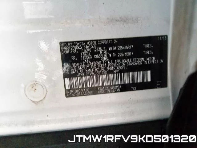 JTMW1RFV9KD501320 фото 2