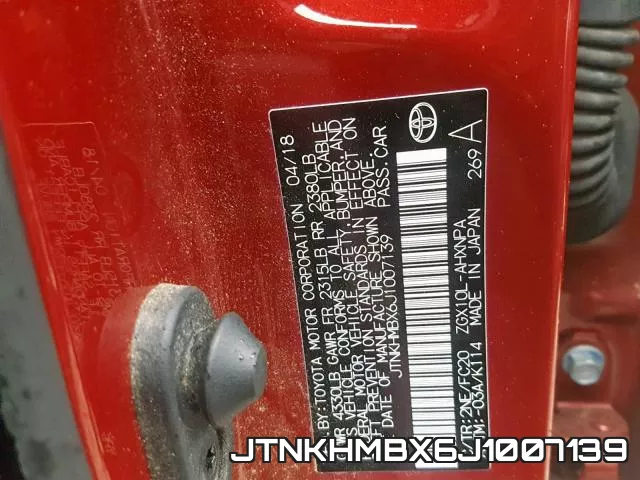 JTNKHMBX6J1007139 фото 2