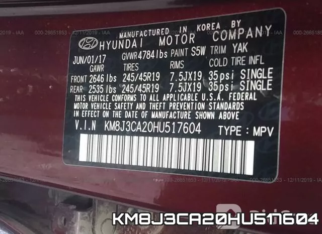 KM8J3CA20HU517604 фото 10