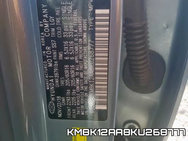 KM8K12AA8KU268777 фото 2