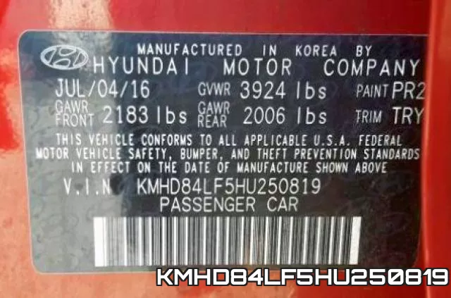 KMHD84LF5HU250819 фото 2