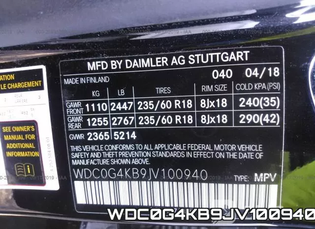WDC0G4KB9JV100940 фото 9